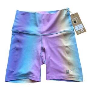 NWT Malo Republic Little Bit Longer Shorts 2.0 - Prism Rainbow Ombre - XS